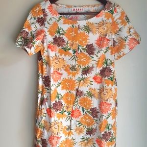 Marni cotton floral dress